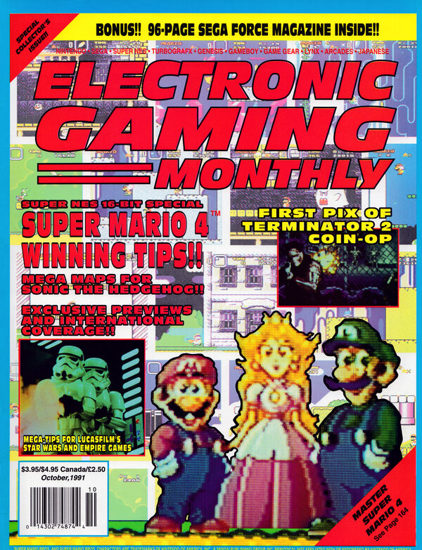 Electronic Gaming Monthly Issue 27 (October 1991) cover